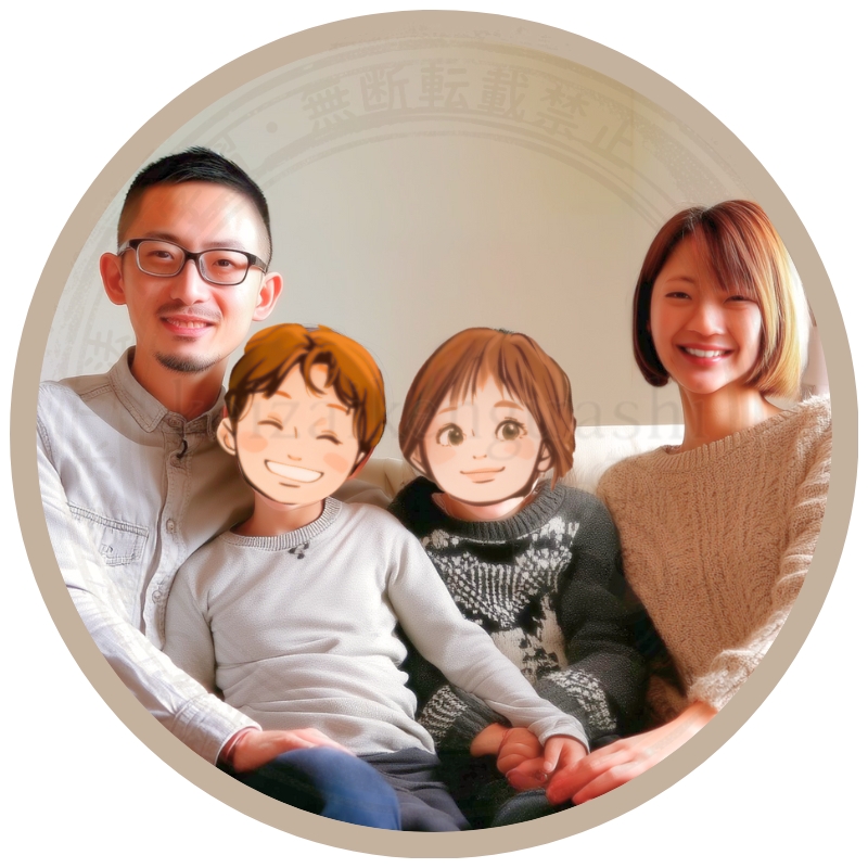 楽ポリ法考案者の小蜂夫妻のプロフィール画像